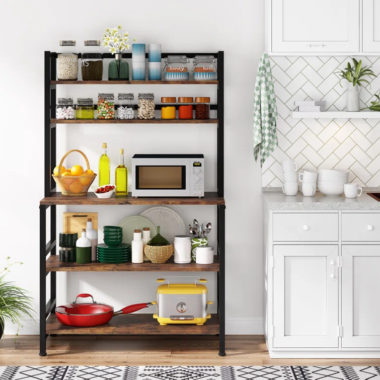 Ozturk Industrial Storage Shelves, Kitchen Shelves