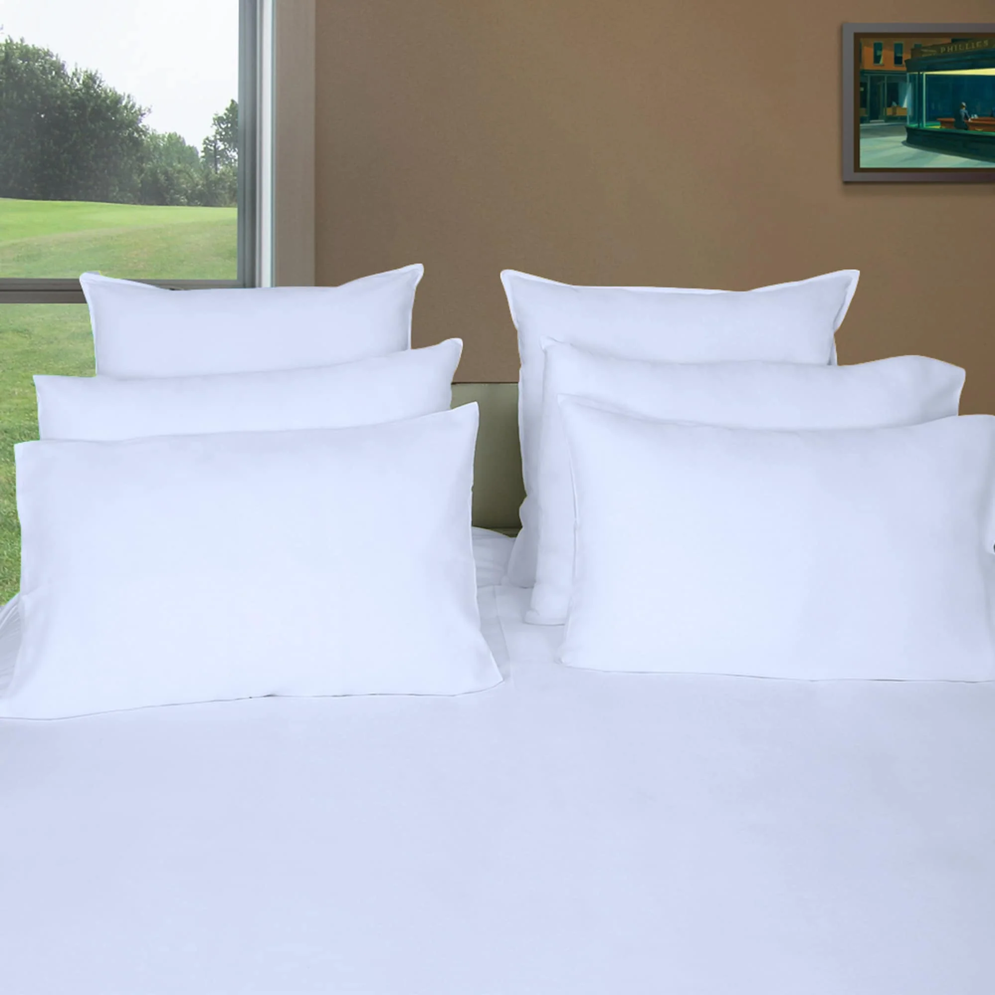 400 TC Egyptian Quality Cotton Value Pack of 4 Standard Pillow Cases