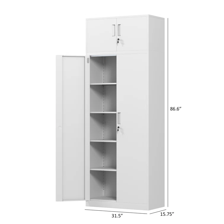 Deseret 86.6" H x 31.5" W x 15.75" D Storage Cabinet