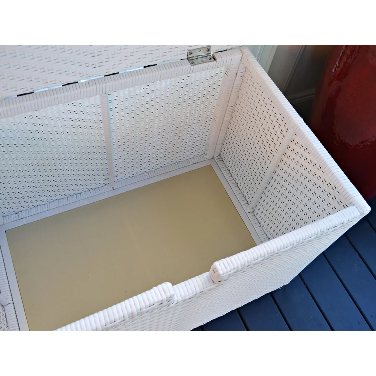Tortuga Outdoor Stonewick 24'' W 86 Gallons Water Resistant Resin Deck Box