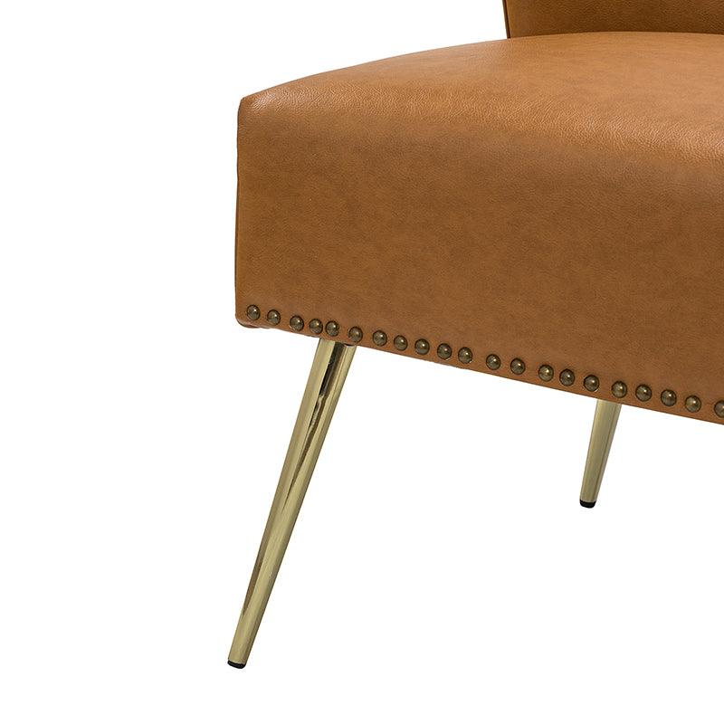 Angela Leather Side Chair