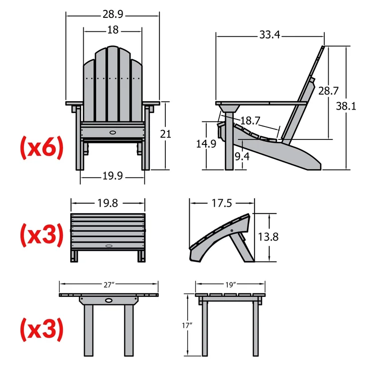 Anette 6 - Person Outdoor Seating Group