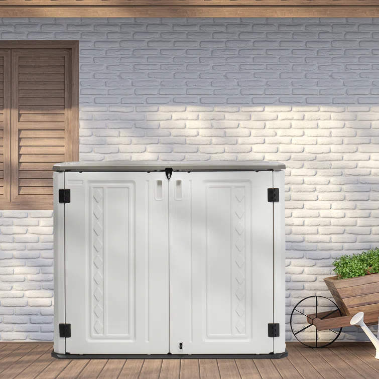 Outdoor 254 Gallons Plastic Storage Deck Box