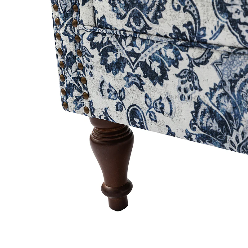 Felix Armchair with Spindle Legs