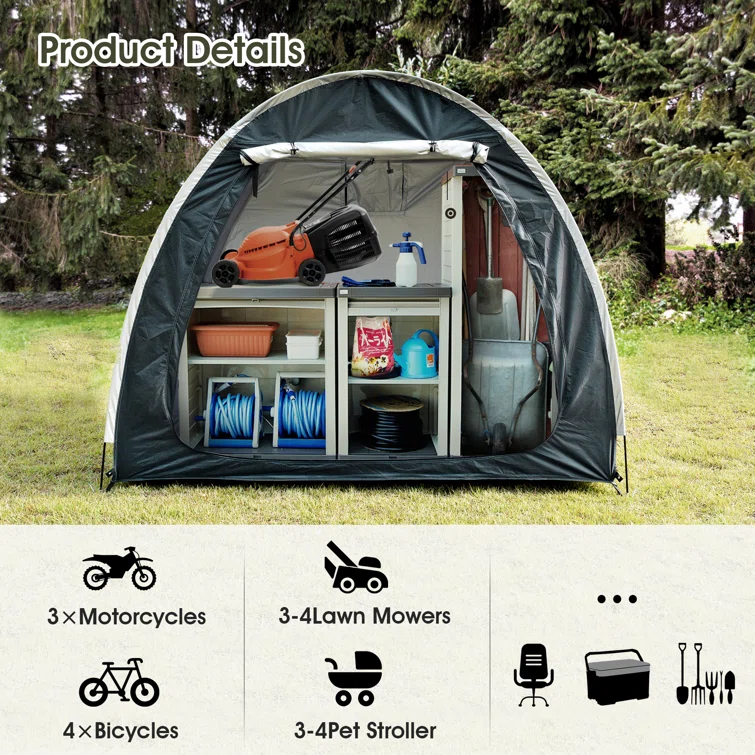 Nylon Portable Bike Shed