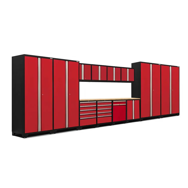 Pro Series 84.75'' H x 256'' W x 24'' D Garage Storage Cabinet Set