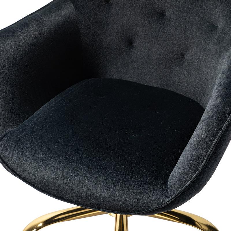 Jovida Velvet Tufted Office Chair