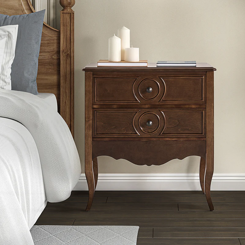 Thelma 3 - Drawer Nightstand with Built-In Outlets