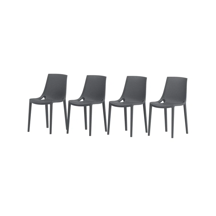 Tempo 9 Piece Teak Finish Outdoor Furniture Dining Set