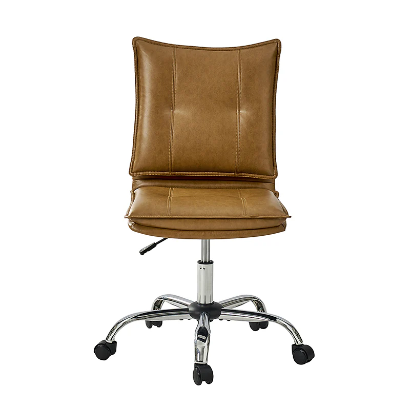 Edwin Leather Swivel Task Chair