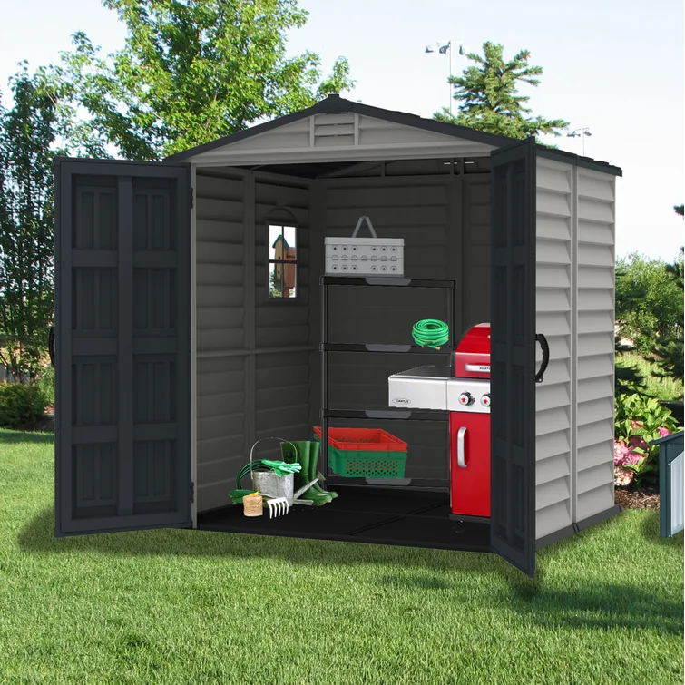 Storemate Plus 6 ft. 3 in. W x 6 ft. 3 in. D Plastic Storage Shed
