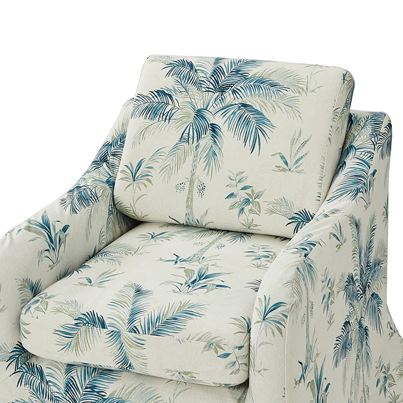 Bertram Claas 360 Degree Swivel Chair With Slipcover
