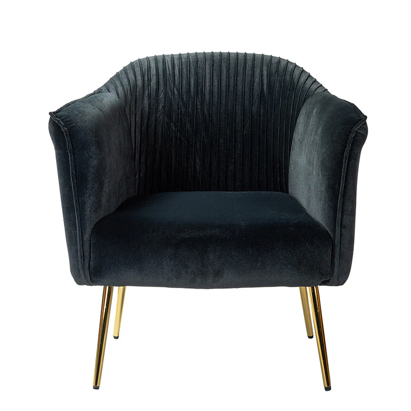 Aduna Modern Upholstered Barrel Armchair