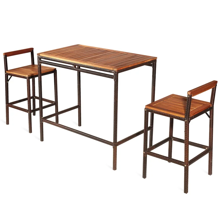 Sensabaugh 2 - Person Rectangular Outdoor Dining Set