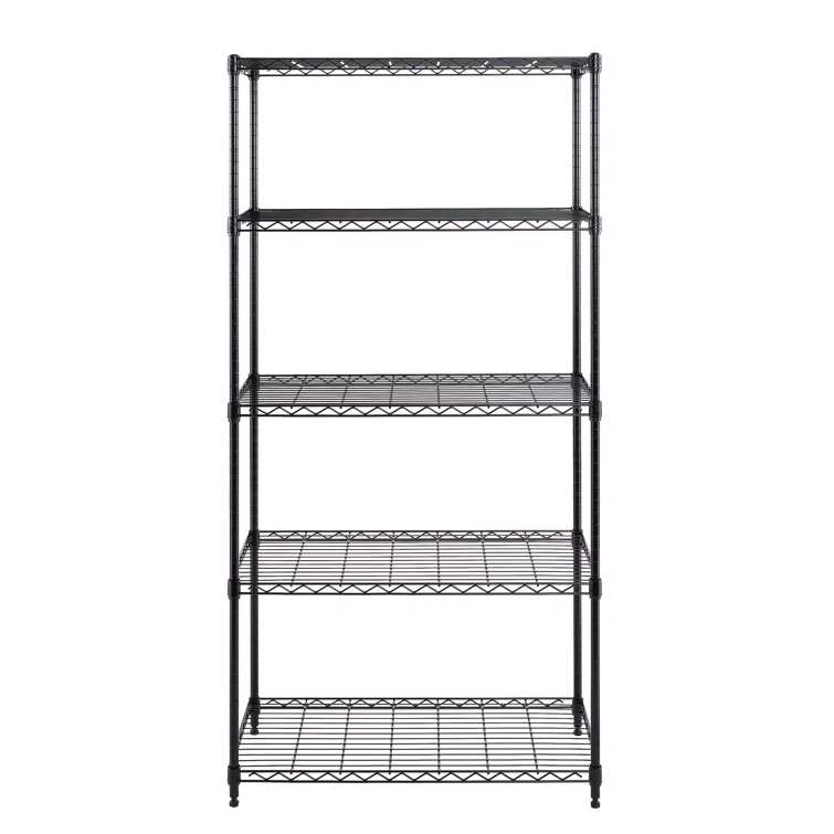 30" W 5-Tier Steel Shelving