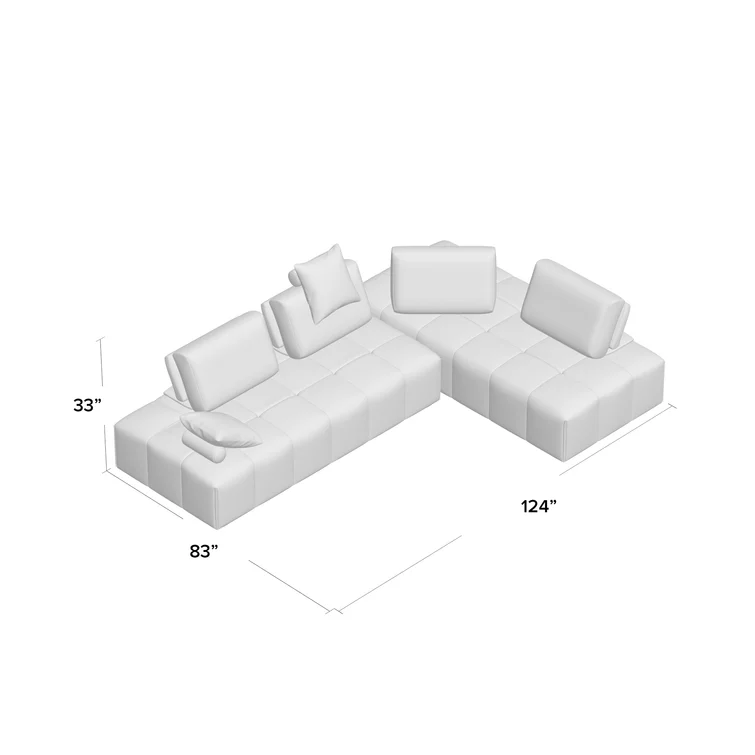 Intention 2 - Piece Upholstered Sectional