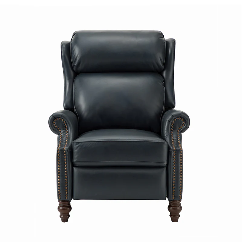 Lucina Genuine Leather Manual Recliner