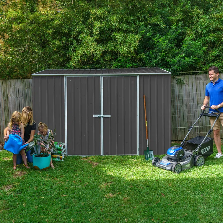 Space Saver 10 ft. W x 5 ft. D Metal Storage Shed
