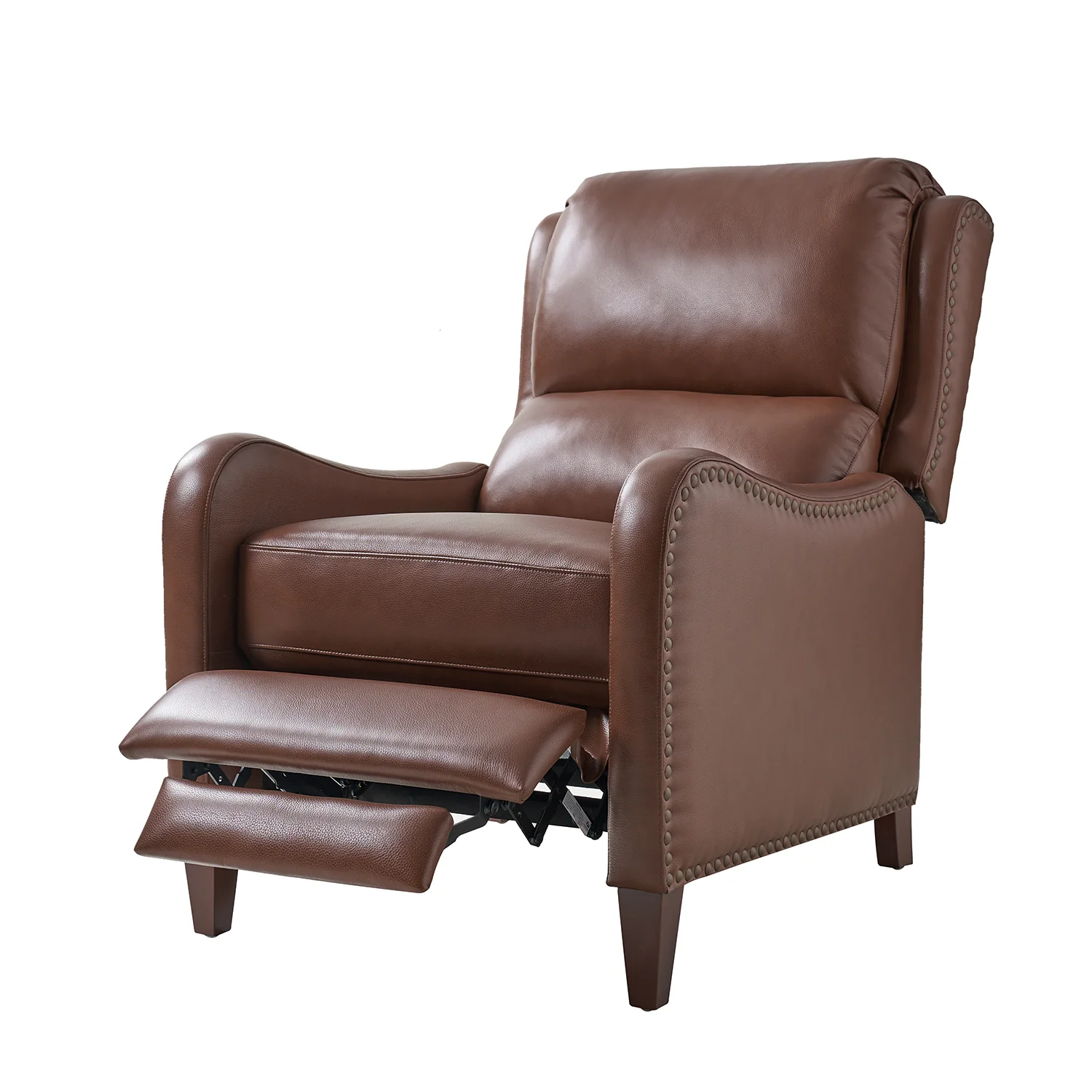 Deliat Genuine Leather Rocker Recliner