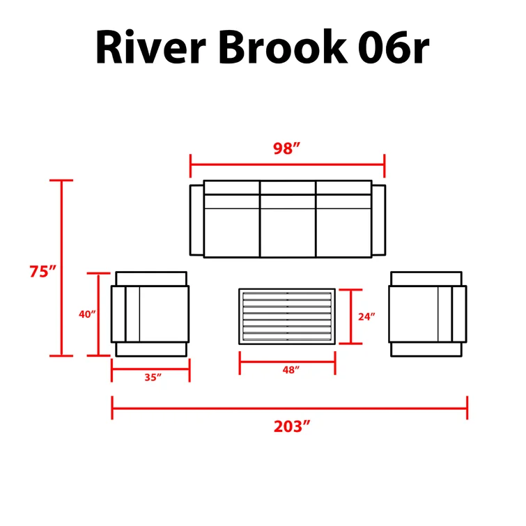 5 - Person Outdoor Seating Group
