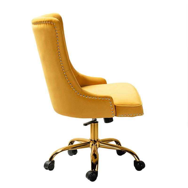 Adega Velvet Adjustable Office Chair