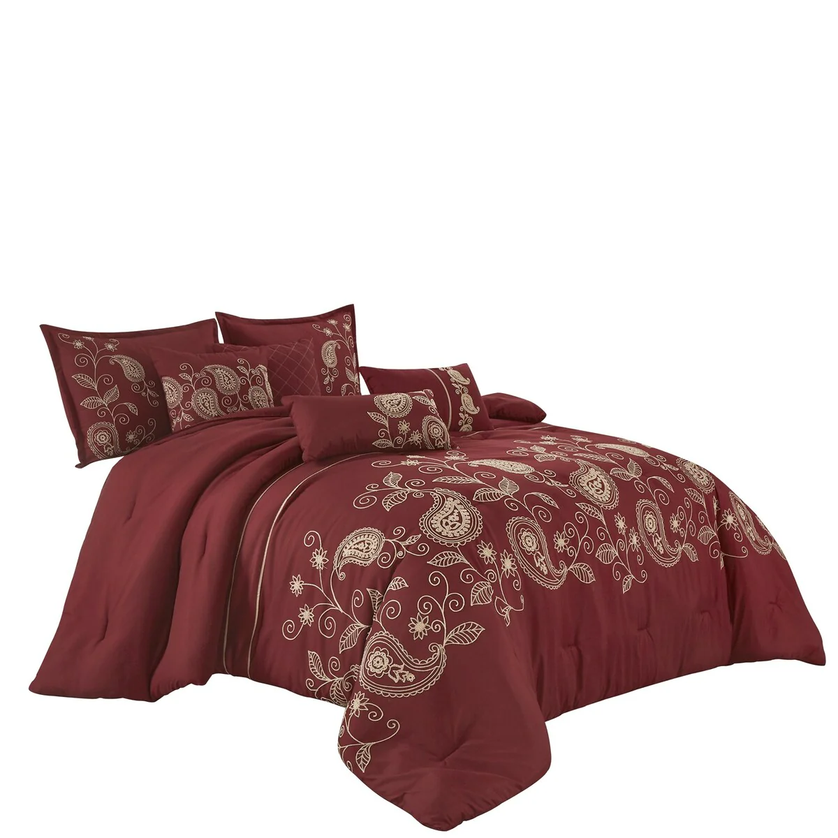 Jlva Luxury 7 Piece Comforter set