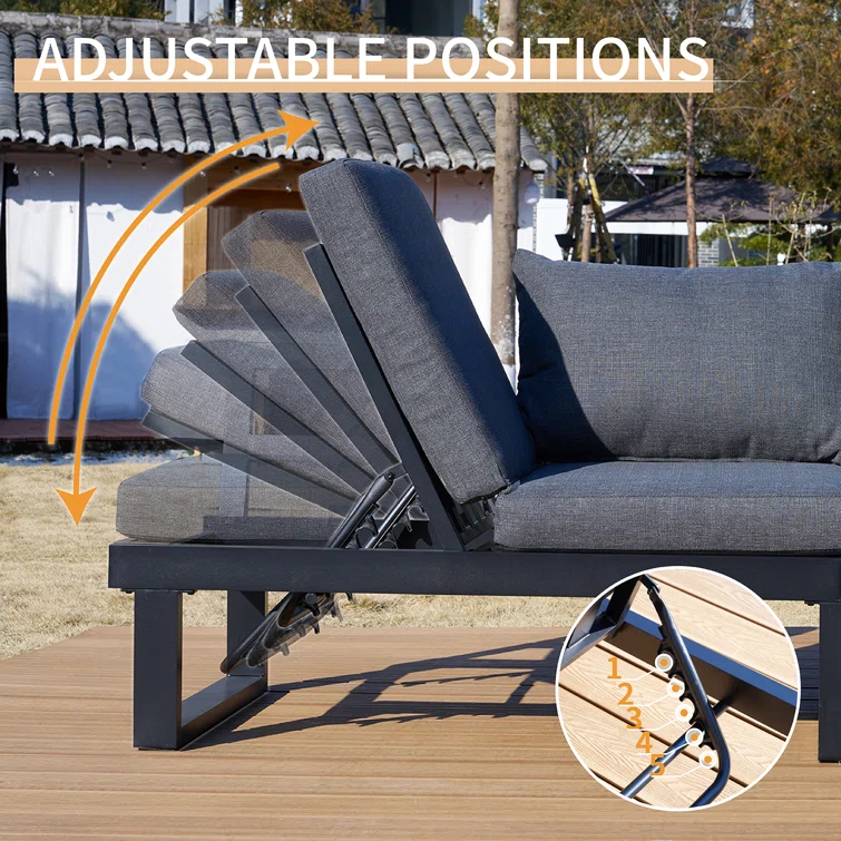 Simeko 6 - Person Outdoor Seating Group with Cushions