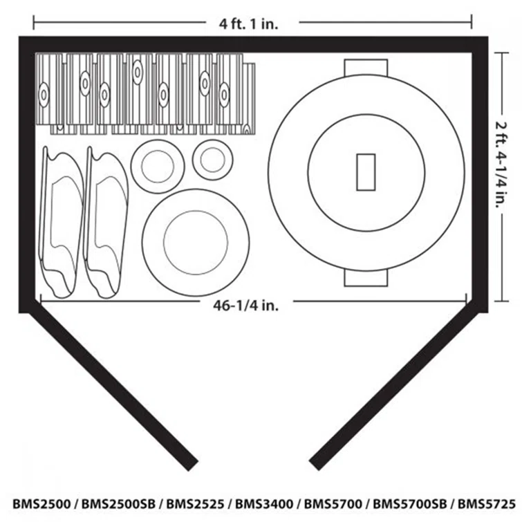 Suncast Horizontal Utility Garbage Shed