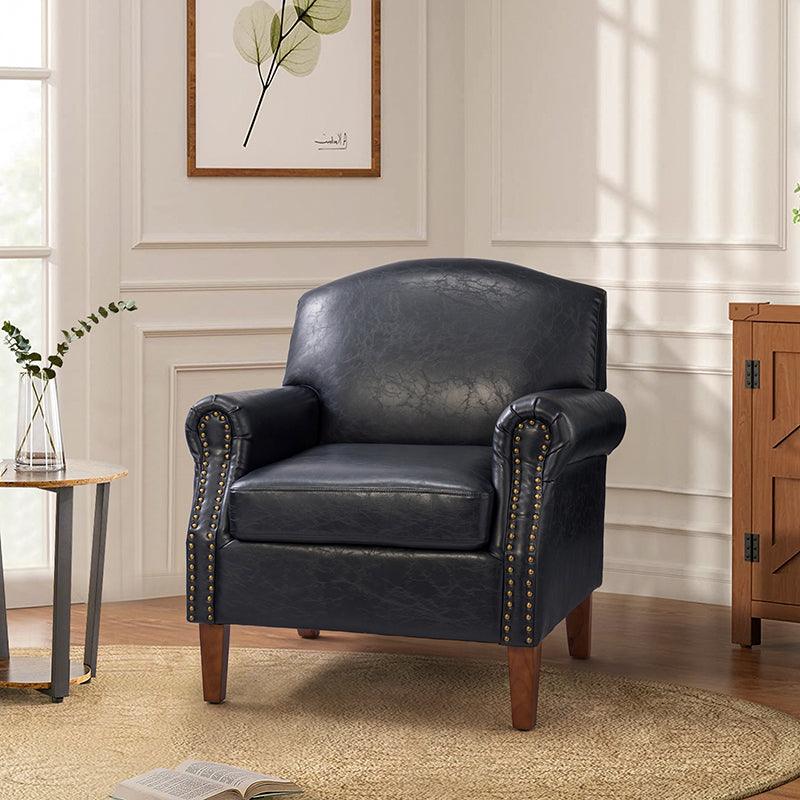 Gianfranco Vegan Leather Armchair