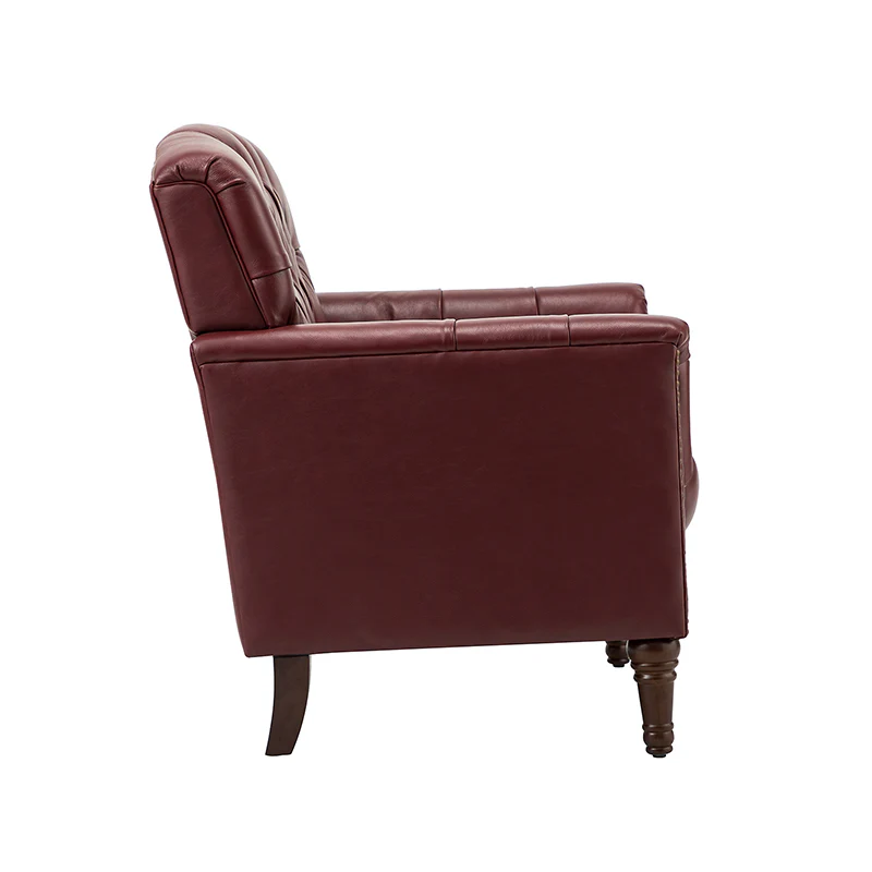 Enrique Genuine Leather Armchair