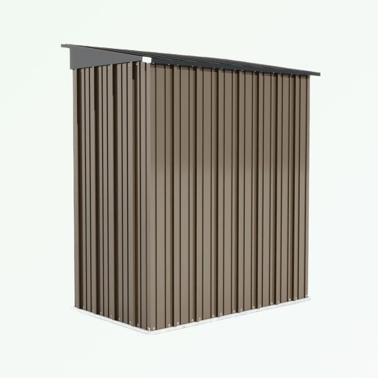 5 ft. W x 3 ft. D Metal Vertical Tool Shed