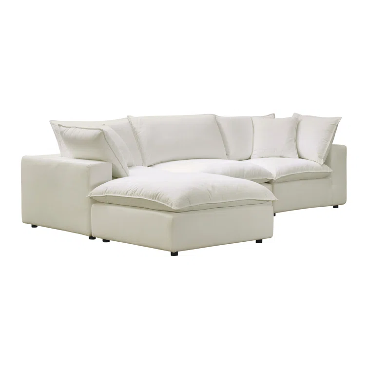 Ellaria 4 - Piece Upholstered Sectional