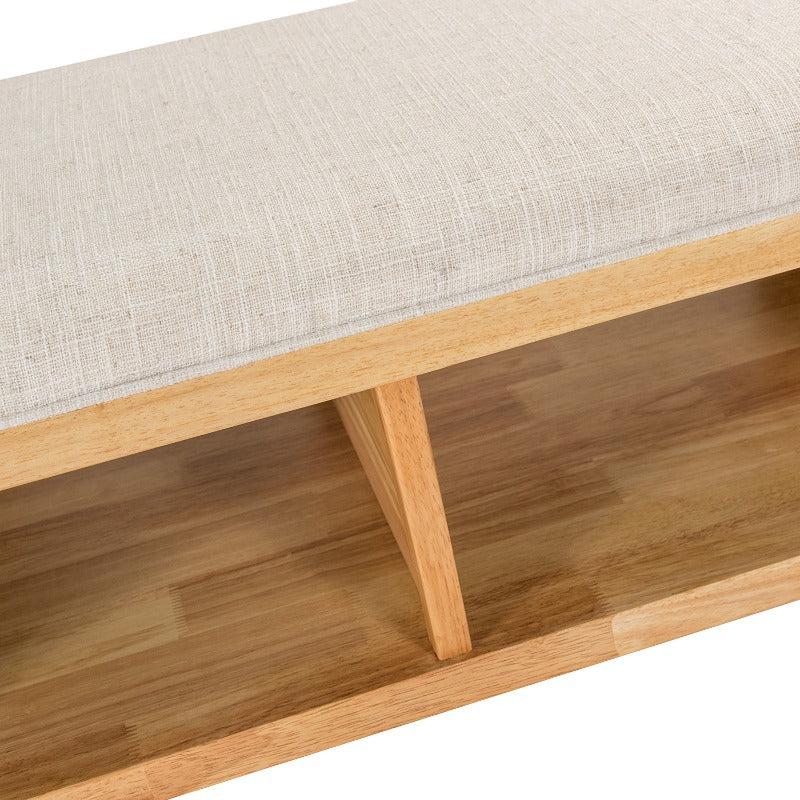 Myrna Cane Storage Bench
