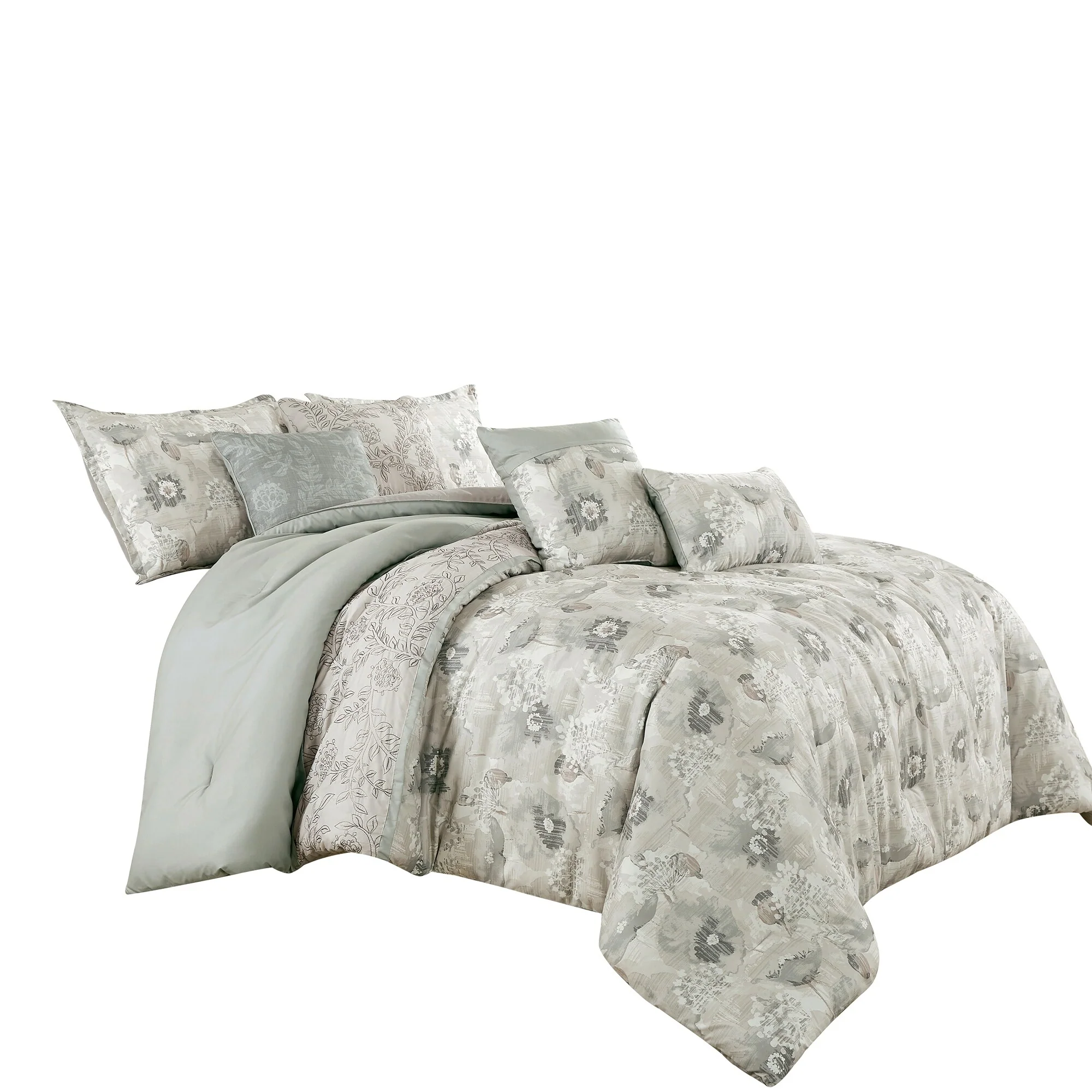 Eriel Luxury 7 Piece Comforter set