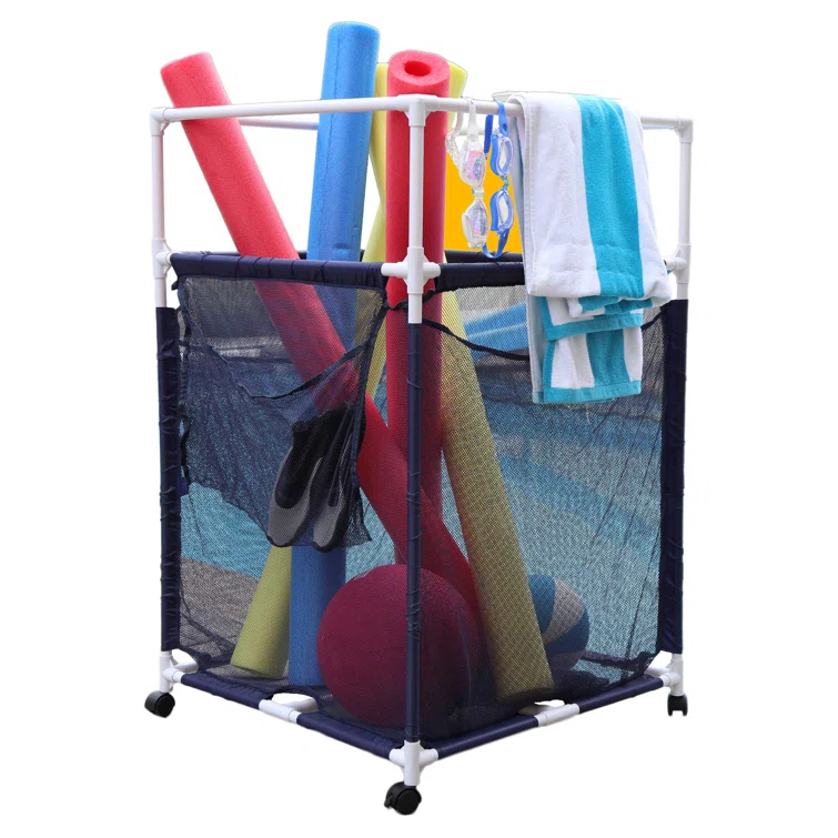 Essentially Yours 24'' W 0 Gallons Water Resistant Plastic Deck Box with Wheels