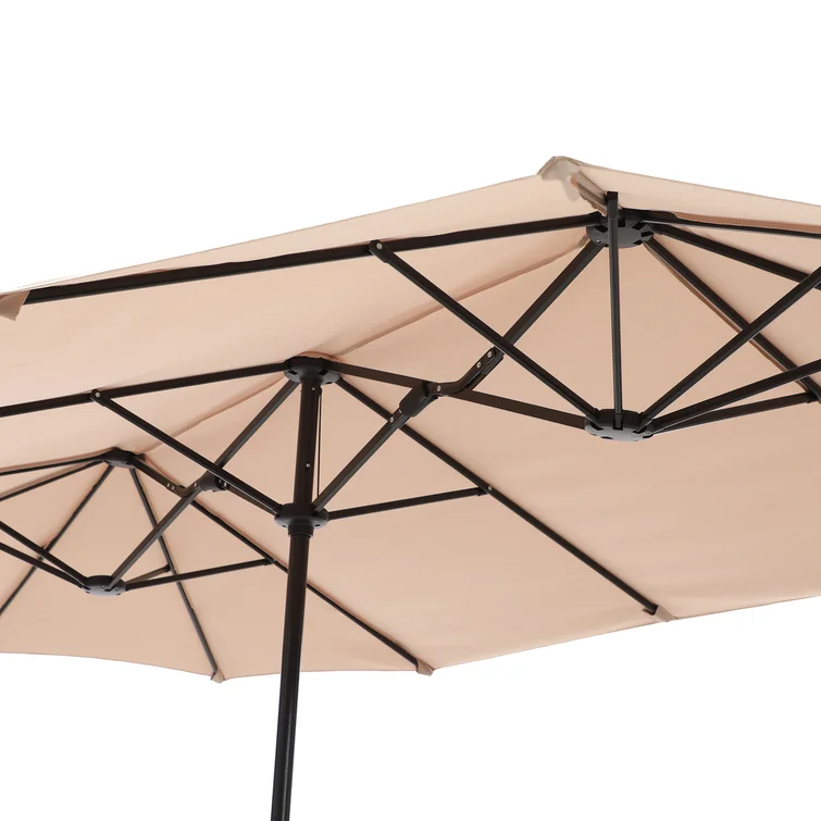 Alyah 6 - Person Rectangular Outdoor Dining Set with Cushions