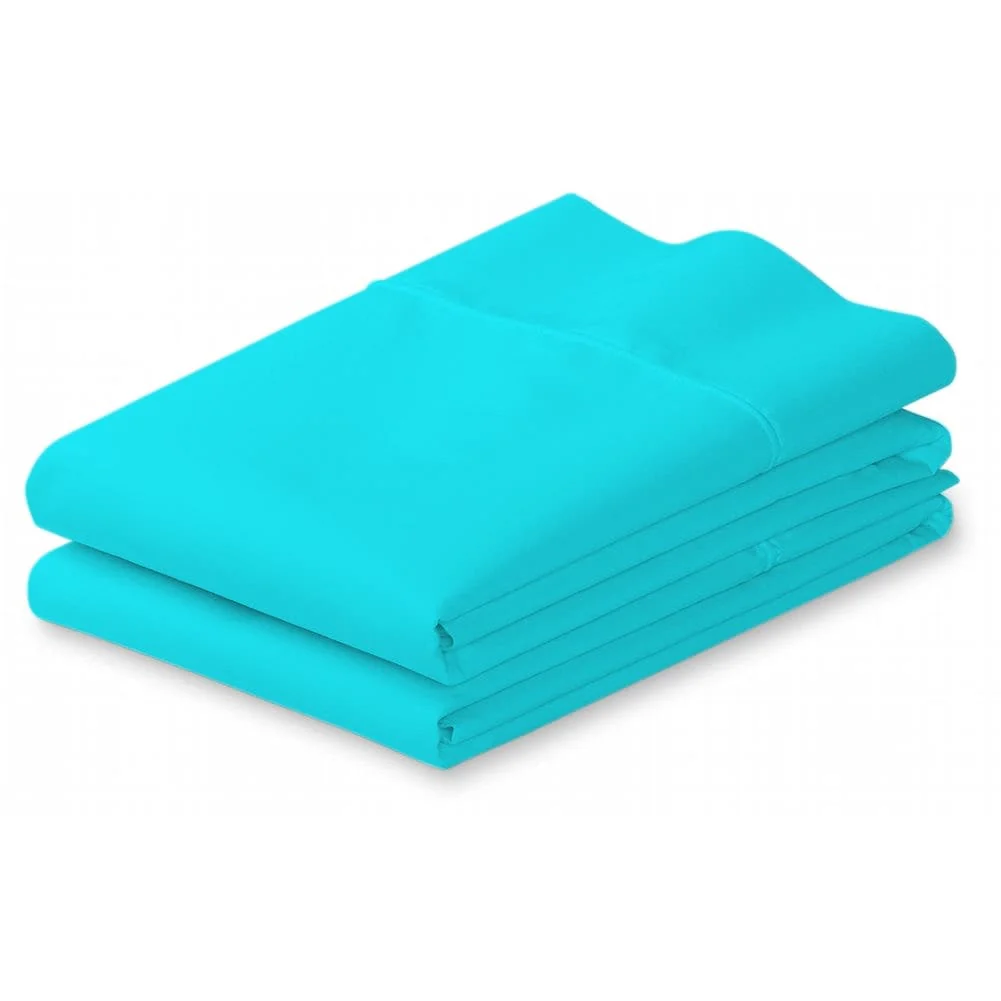 Premium 100% Egyptian Cotton Pillowcase Pair: Breathable, and Luxuriously Soft Pillow Covers