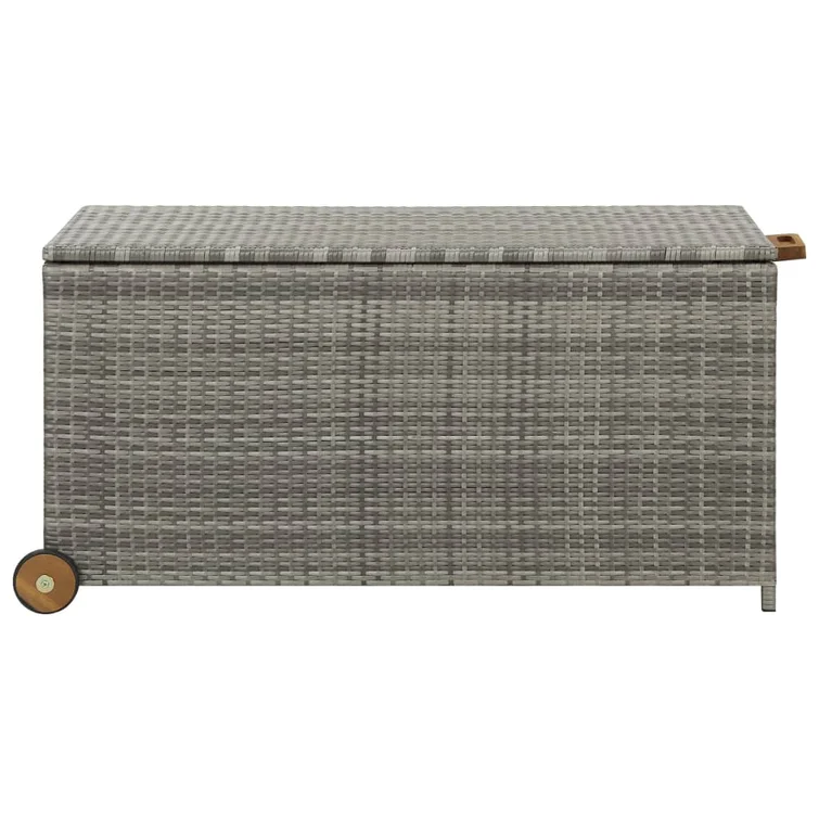 Outdoor Storage Deck Box Chest Cabinet for Patio Cushions Tools PE Rattan