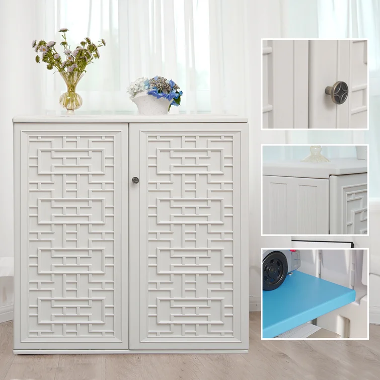 3 ft W x 1 ft D Resin Horizontal Storage Shed