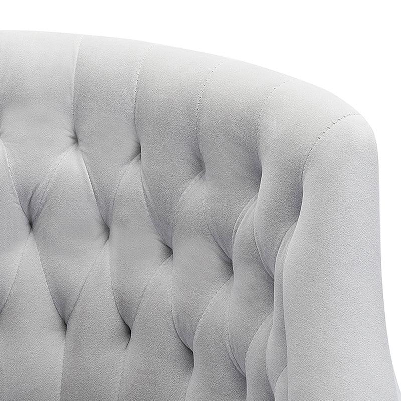 Penelope Velvet Tufted Office Chair