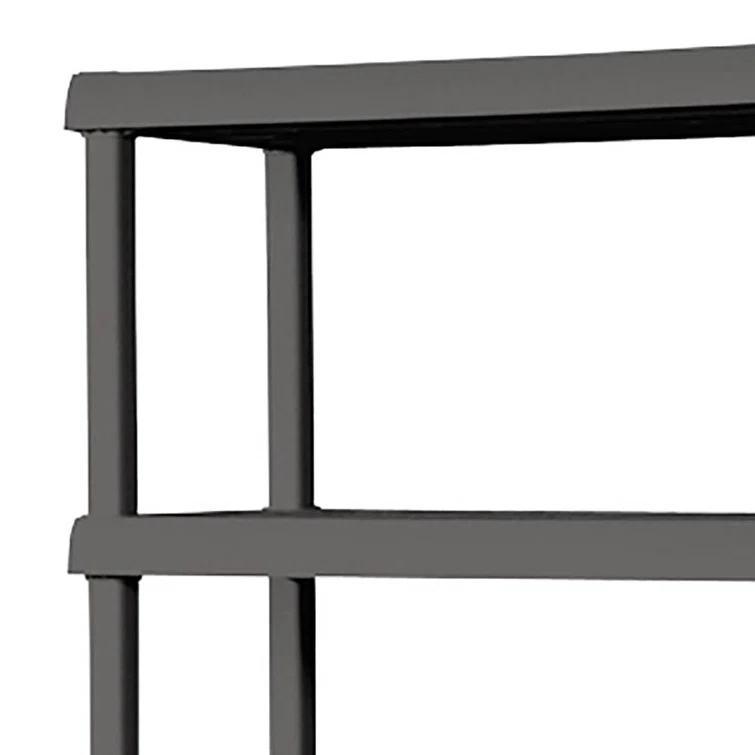 Sterilite 75.2 Inch Heavy Duty Durable 5 Shelf Ventilated Shelving Unit<!-- --> <!-- -->(Set of 2)