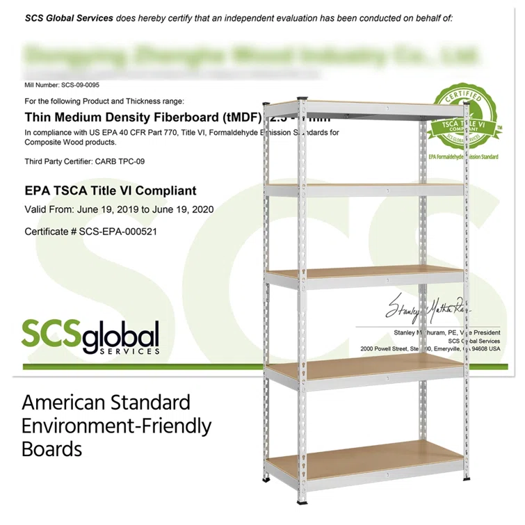 Lundys 5 Tiers Adjustable Metal Storage Shelving Heavy Duty Boltless Display