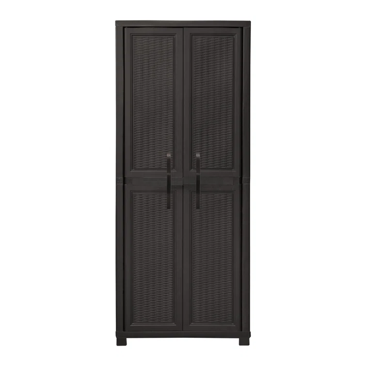 Asmar Plastic Single Storage Cabinet ( 71.85'' H x 27.96'' W x 17.72'' D)