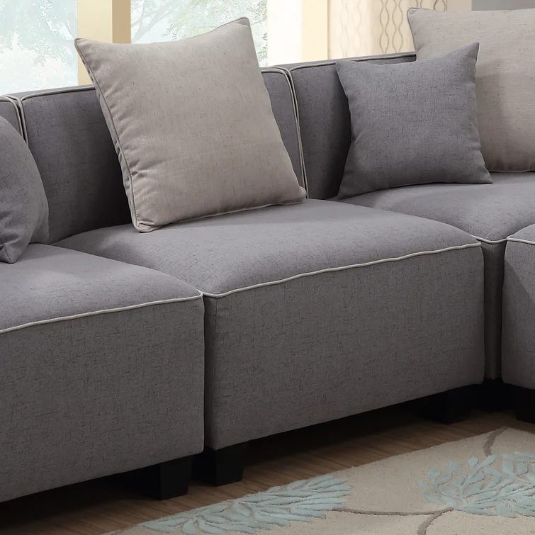 Trini 5 - Piece Upholstered Sectional