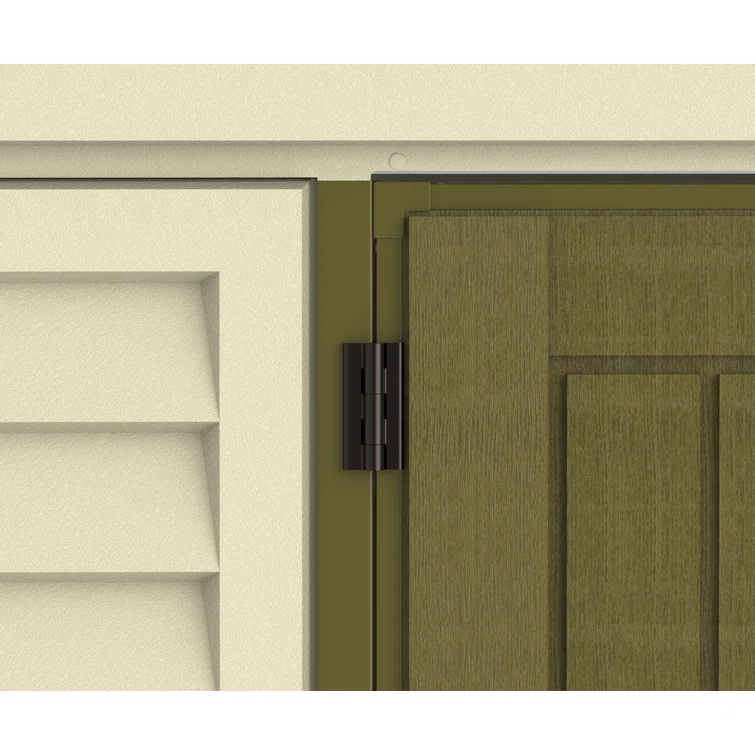 Woodbridge Plus 10.5 ft. W x 8 ft. D Plastic Storage Shed