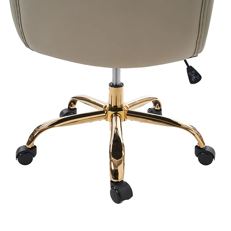 Sandy Waterproof PU Leather 360-Degree Swivel Office Chair