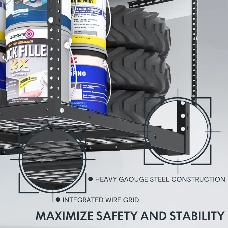 Maryorie Steel Height -Adjustable Ceiling Mounted Rack