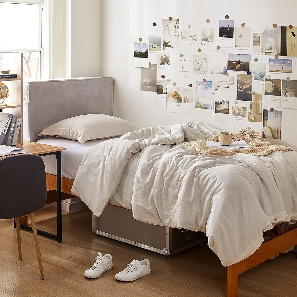 Natural Loft? Oversized Comforter Set - Jet Stream