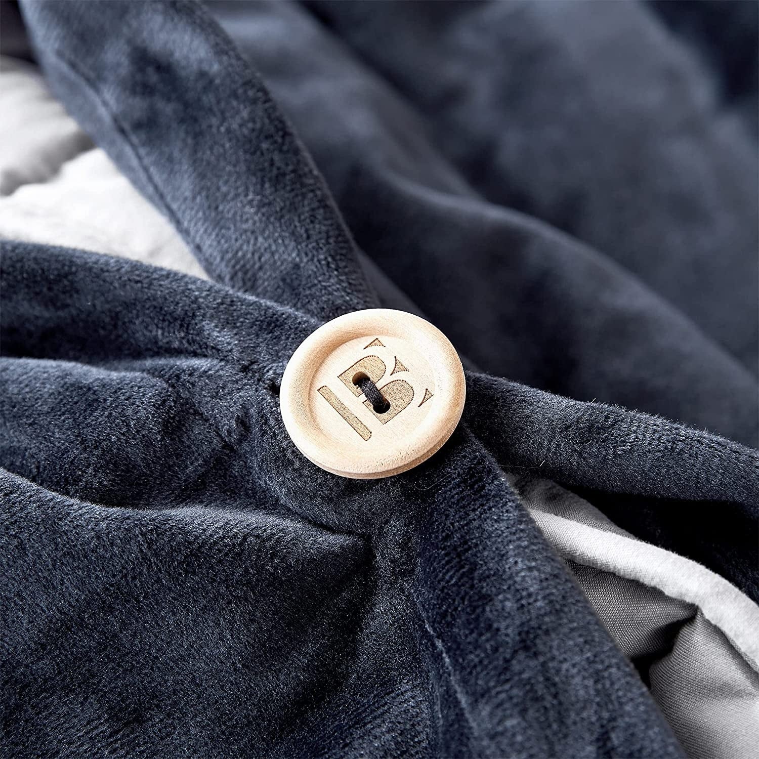 Chommie Weighted Coma Inducer? Comforter - Cuz I'm Cozy - Blackened Navy Ink