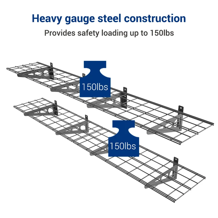 72'' W Metal Storage Rack<!-- --> <!-- -->(Set of 2)